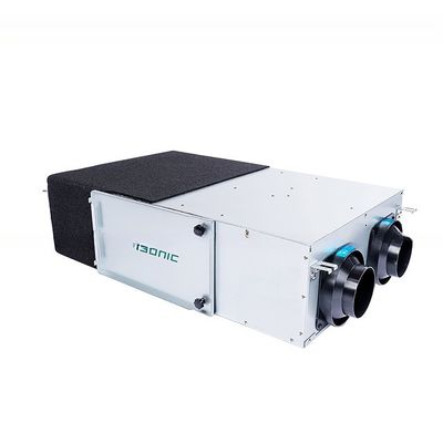 Sistema de ventilação de retorno de ar com ar condicionado HRV/ERV