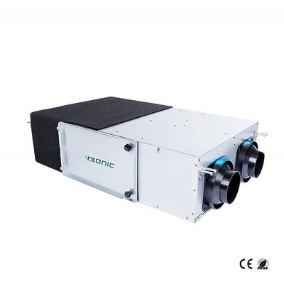 Sistema de ventilação de retorno de ar com ar condicionado HRV/ERV