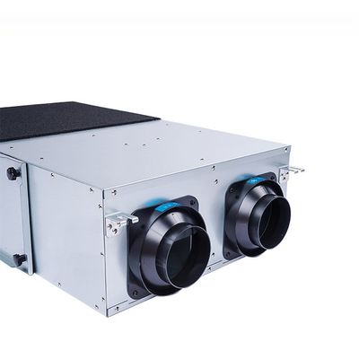 Sistema de ventilação de retorno de ar com ar condicionado HRV/ERV