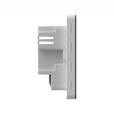 Estilo de design contemporâneo Modbus de 4,0 polegadas Programação de tela sensível ao toque Cor LCD Large Fan Coil Thermostat