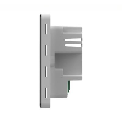 Estilo de design contemporâneo Modbus de 4,0 polegadas Programação de tela sensível ao toque Cor LCD Large Fan Coil Thermostat