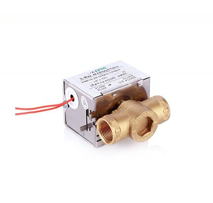 2 vias ON/OFF Água elétrica/Diverter válvula de zona motorizada para chiller e CDU HVAC