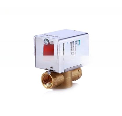 2 vias ON/OFF Água elétrica/Diverter válvula de zona motorizada para chiller e CDU HVAC