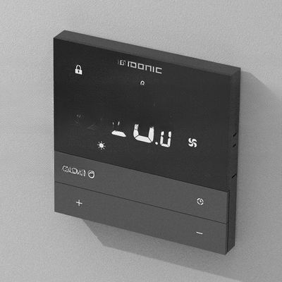 Ecrã de toque Água Sala de aquecimento térmico Piano Tipo botão Carga máxima 3A Água