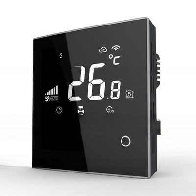 Termostato de tela sensível ao toque WiFi para controle de sala inteligente em ambiente de trabalho em casa