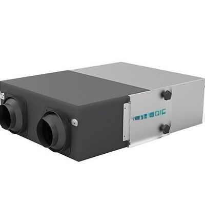 Ventilador residencial de recuperação de calor HVAC HRV com nível de ruído de 28 dB A certificado ROHS