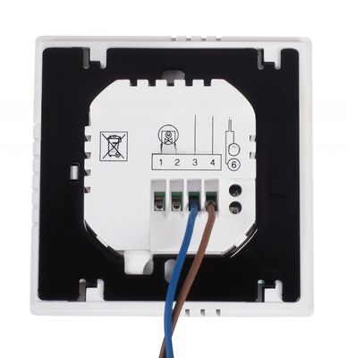 86mm*86mm*16mm Escrã LCD LCD Wi-Fi de toque padrão da UE