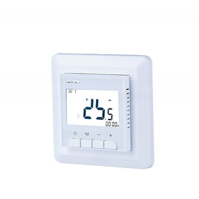 Controlador de temperatura de aquecimento por piso de comunicação Modbus com programação semanal