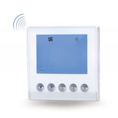 24VAC/110VAC/220VAC Display LCD Wifi programável sob o aquecimento do piso do quarto termostato compatível