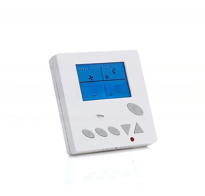 AC806 Termostato de sala HVAC 0.5C Exatidão de exibição Carga máxima 2A Dispositivos