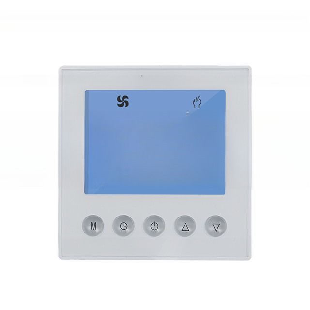 Internet Room Modbus FCU Painel de termostato para controle de temperatura faixa de 5C-35C
