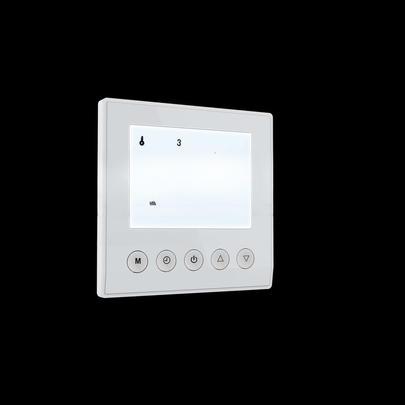RS485 Modbus RTU Termostato de sala para válvula de mistura termostática e válvula de aquecimento por piso