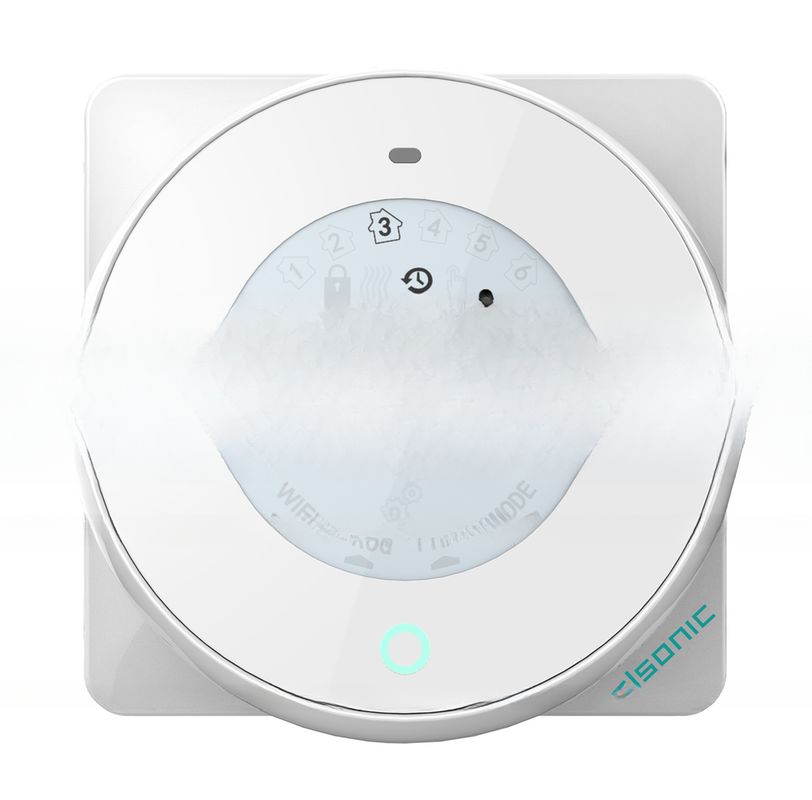 Termostato de bobina de ventilador modulador de 0-10 V com tela sensível ao toque inteligente e Modbus RS485 RTU